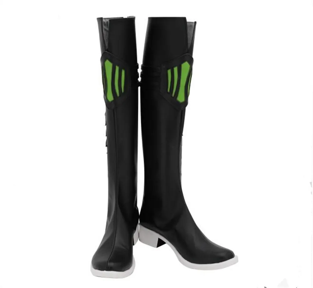 Fate Grand Order FGO Wolfgang Amadeus Mozart/Обувь для костюмированной вечеринки Мужские ботинки C307