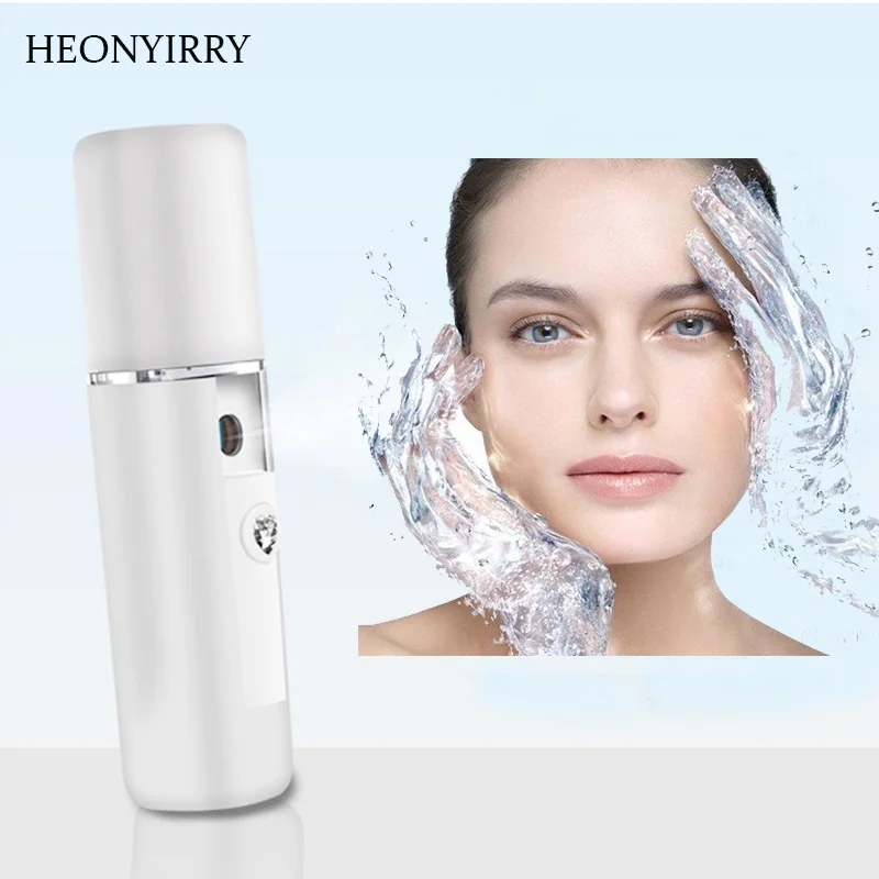 Portable Nano Mist Sprayer Facial Body Nebulizer Steamer Moisturizing Skin Care Mini USB Face Spray Beauty Instruments Tools | Красота и