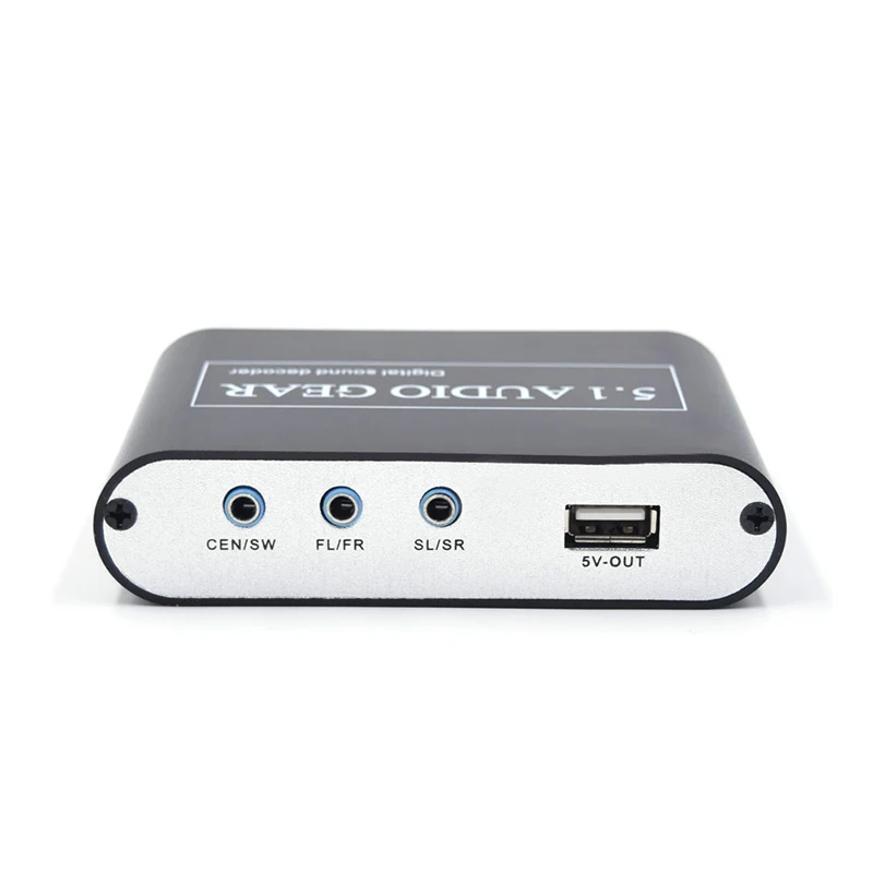 5 1 o Gear цифровой звуковой декодер цифро аналоговый DAC оптический коаксиальный USB