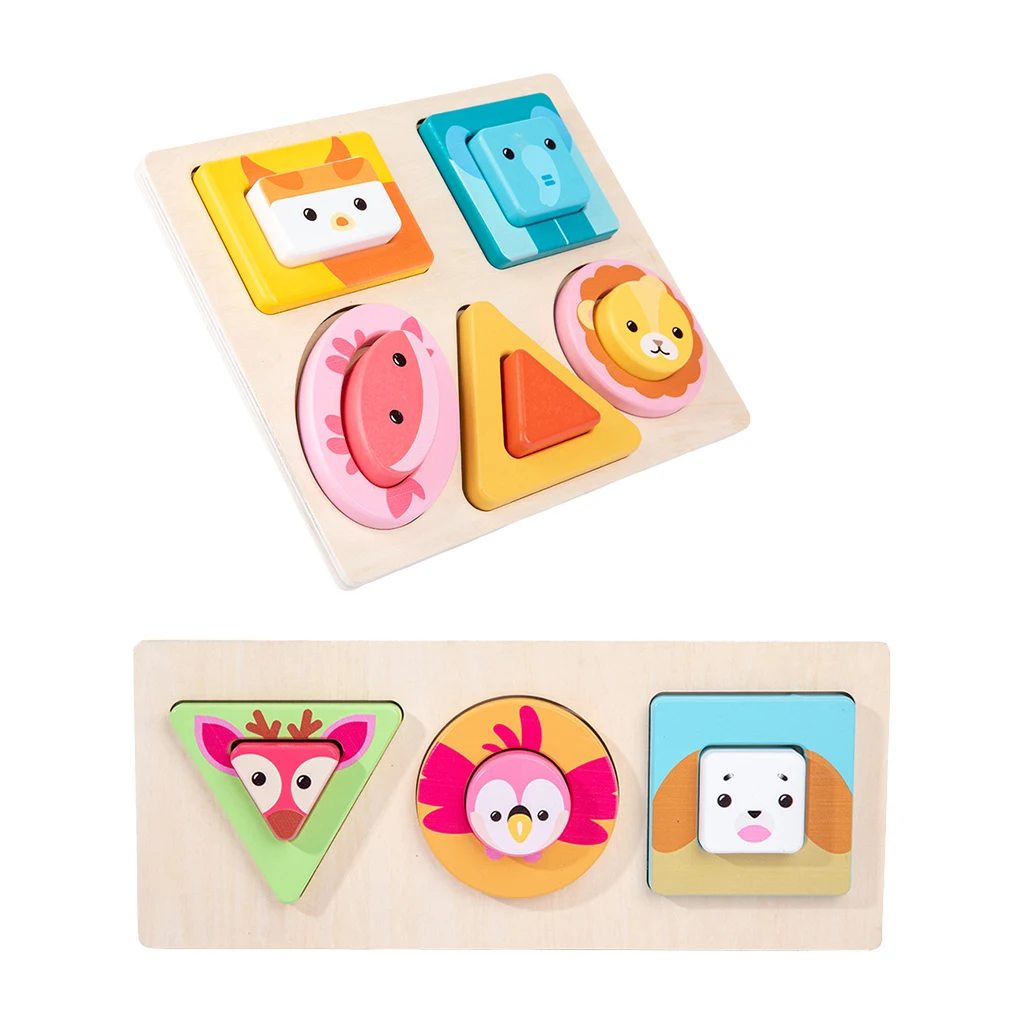 

Пазлы в форме животных, деревянные настольные игры с животными, игра-пазл, настольная игра для детей