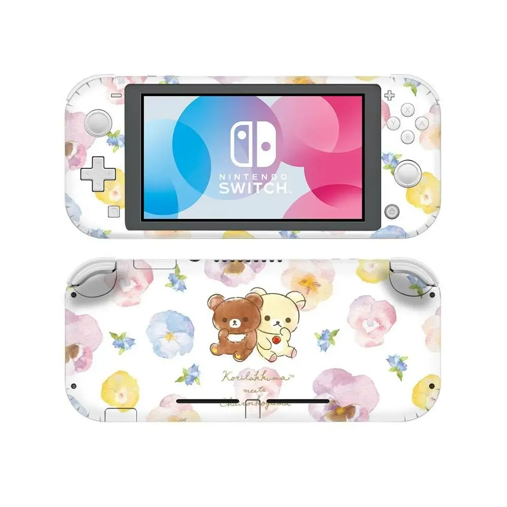 Rilakkuma Korilakkuma Nintendo переключатель Lite кожи Стикеры s Pegatina переключателя Nintend на
