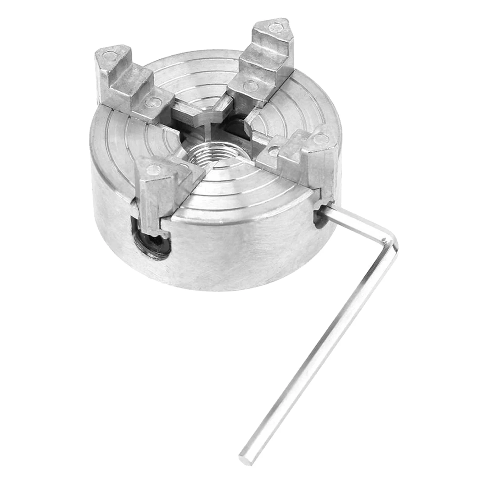 

Mini Lathe Chuck Self Centering High Strength Clamp Clamping Holder Hex Key