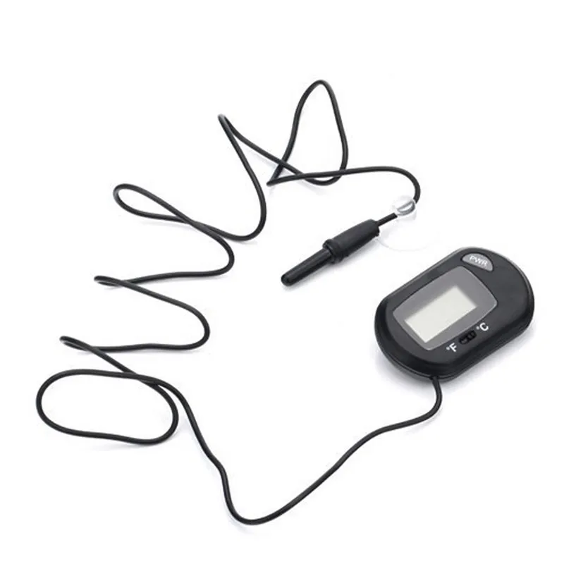 Цифровой термометр автоматический ЖК-дисплей датчик проводной для аквариума