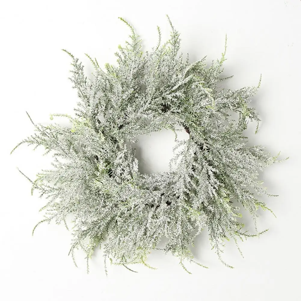 

28CM Wreath Base Wreath Flower Farmhouse Garland Wreath Front Door Wall Hanging for Wedding Wreath Home Decor