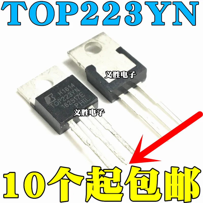 

6pcs/lot TOP223YN TOP223Y TOP223 TO-220-3 New Original In Stock