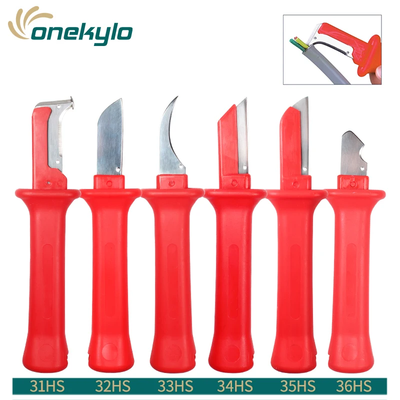 

31HS/32HS/33HS/34HS/35HS/36HS Insulation skinning knifes 31HS German electrician cable wire Stripping Cutter