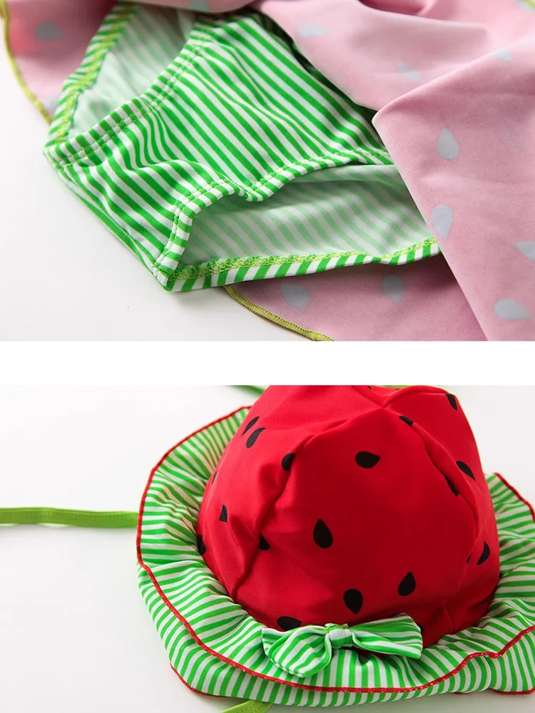 New summer cute female treasure watermelon swimsuit split two-piece swimming beach holiday hot spring