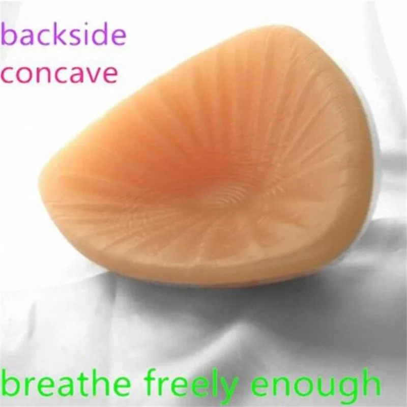 Fashion 1pc Silicone Breast Form Woman Boob Prosthesis Tits for Mastectomy Cancer Soft Lifelike Mastectomy Drag Queen Handmade