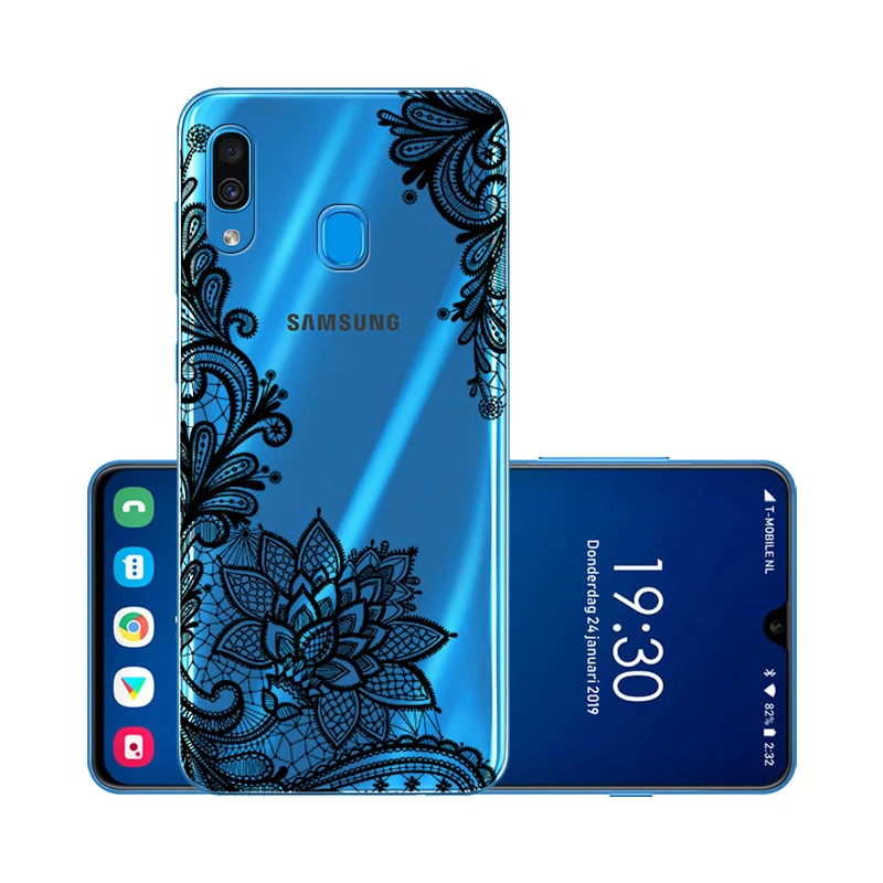Для samsung Galaxy A50 чехол силиконовый защитный чехол для телефона с изображением бампер для samsung A70 A40 A20 A10 A50s A30s A30 A60 A20s A20e A10s A80 A90 чехлы