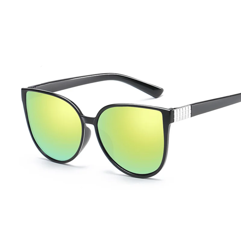 Женские Винтажные Солнцезащитные очки кошачий глаз новые модные милые