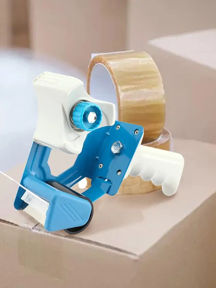 

Parcel Tape Dispenser - 2 Inch Ergonomic Tape Cutter- Lightweight Handheld Tape Cutter Dispenser Packing Packaging Sealing Cutte