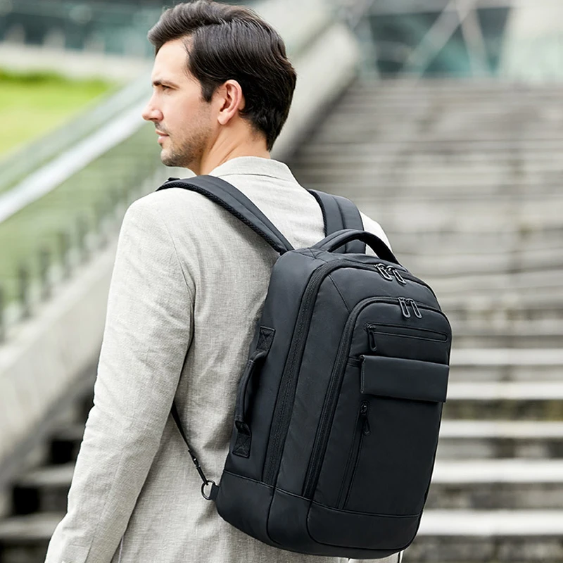 Дорожные Рюкзаки большой емкости для подростков, мужской рюкзак Mochila с защитой от брызг, рюкзак для ноутбука 15,6 дюймов, многослойный вместительный рюкзак