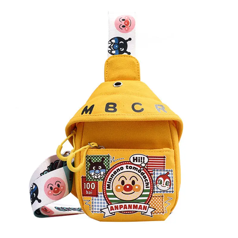 

Canvas Children Crossbody Bags Kids Fashion Messenger Bag Cute Print Toddler Shoulder Bags for Boy Girl Kindergarten Cartoon Bag