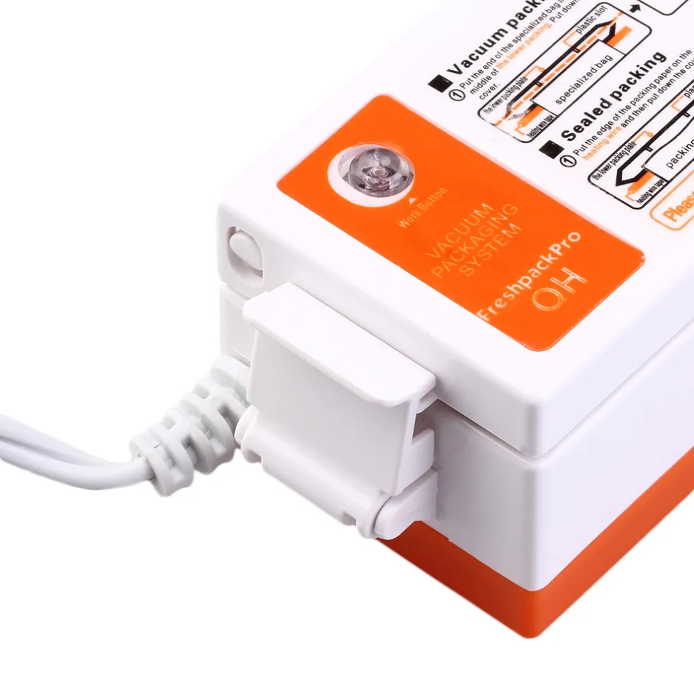110V Food Storage Of Household Home Electric Vacuum Sealer Packaging Machine Films Packer Included 15Pcs Bags | Дом и сад