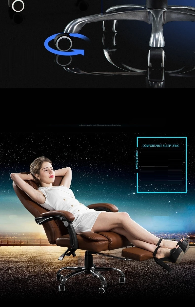 Oficina Boss футболка Stoel Chaise De Bureau Ordinateur Sedia Ufficio кожа Silla Cadeira Poltrona игровое массажное кресло для офиса