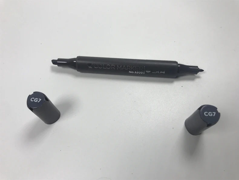 STA 12 крутых серых цветов маркерная ручка серого цвета с двойной головкой набор маркеров для рисования манга архитектура школьные студенческие товары для рукоделия