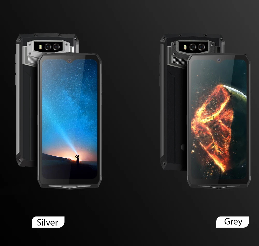 Blackview BV9100 13000 мАч IP68 прочный 4 Гб ОЗУ 64 Гб ПЗУ смартфон 6," экран Android 9,0 MT6765 Восьмиядерный NFC OTG Мобильный телефон