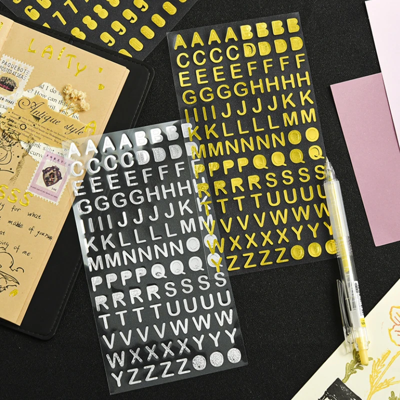 

1 лист Английский алфавит номер украшения наклейки для скрапбукинга студентов книжка Дневник Блокнот с декором детская канцелярская лента ...