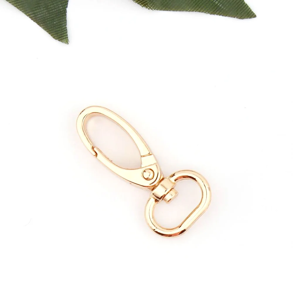 10 шт. 16 мм Поворотная застежка металлический поворотный карабин Застежка ремешок