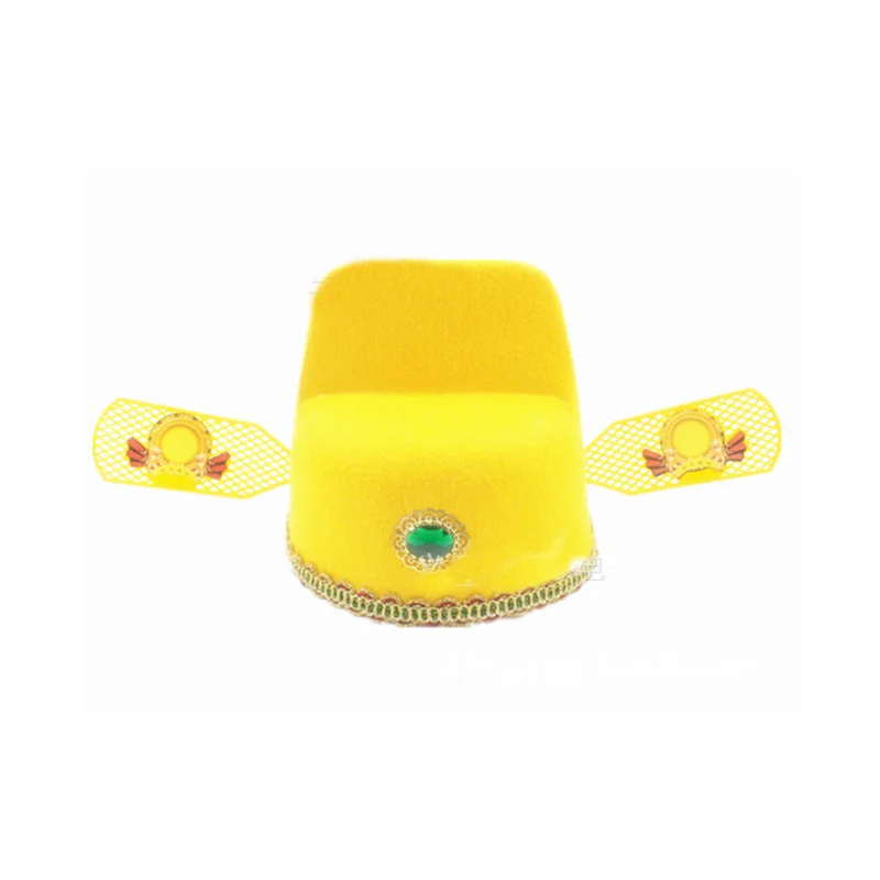 Забавная старинная Китайская традиционная дамская шляпа шапки для жениха