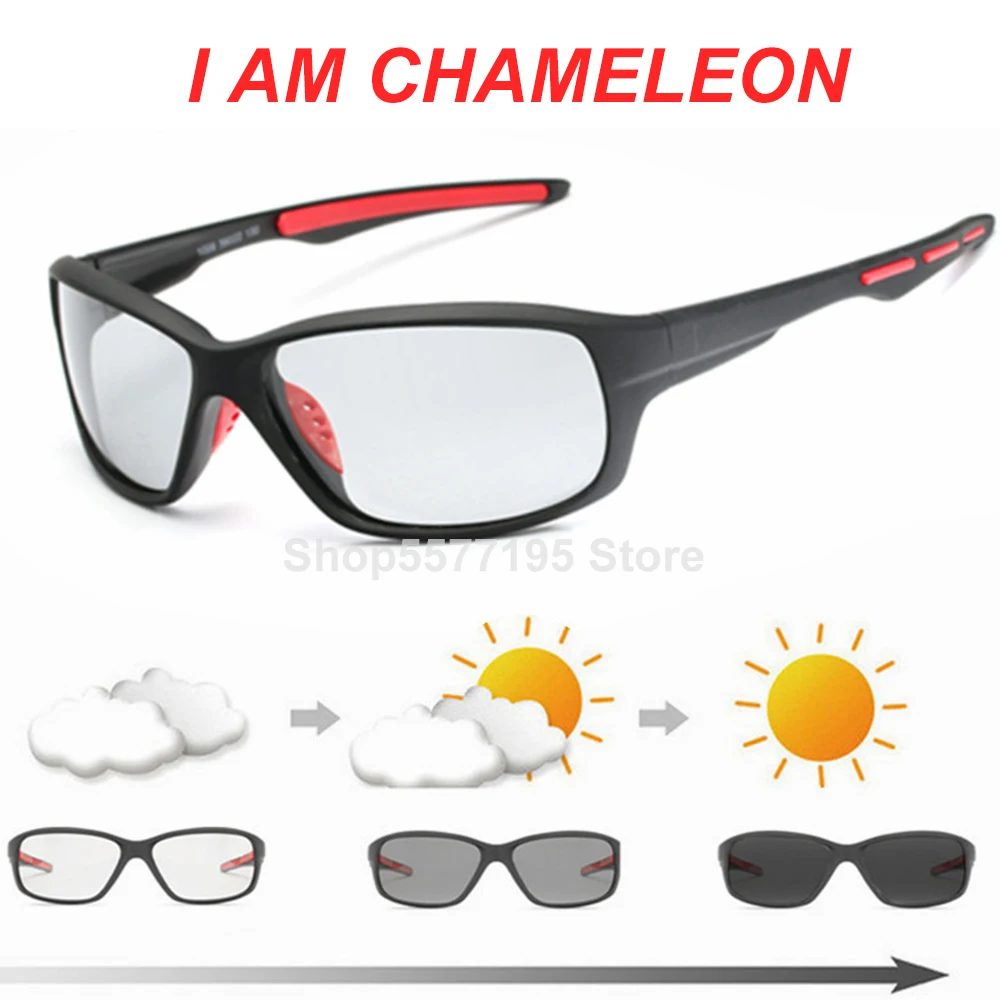 

Polarized Photochromic Sunglasses Men Driving Chameleon Glasses Male Day And Night Vision Driver Goggles Lentes Sol Hombre
