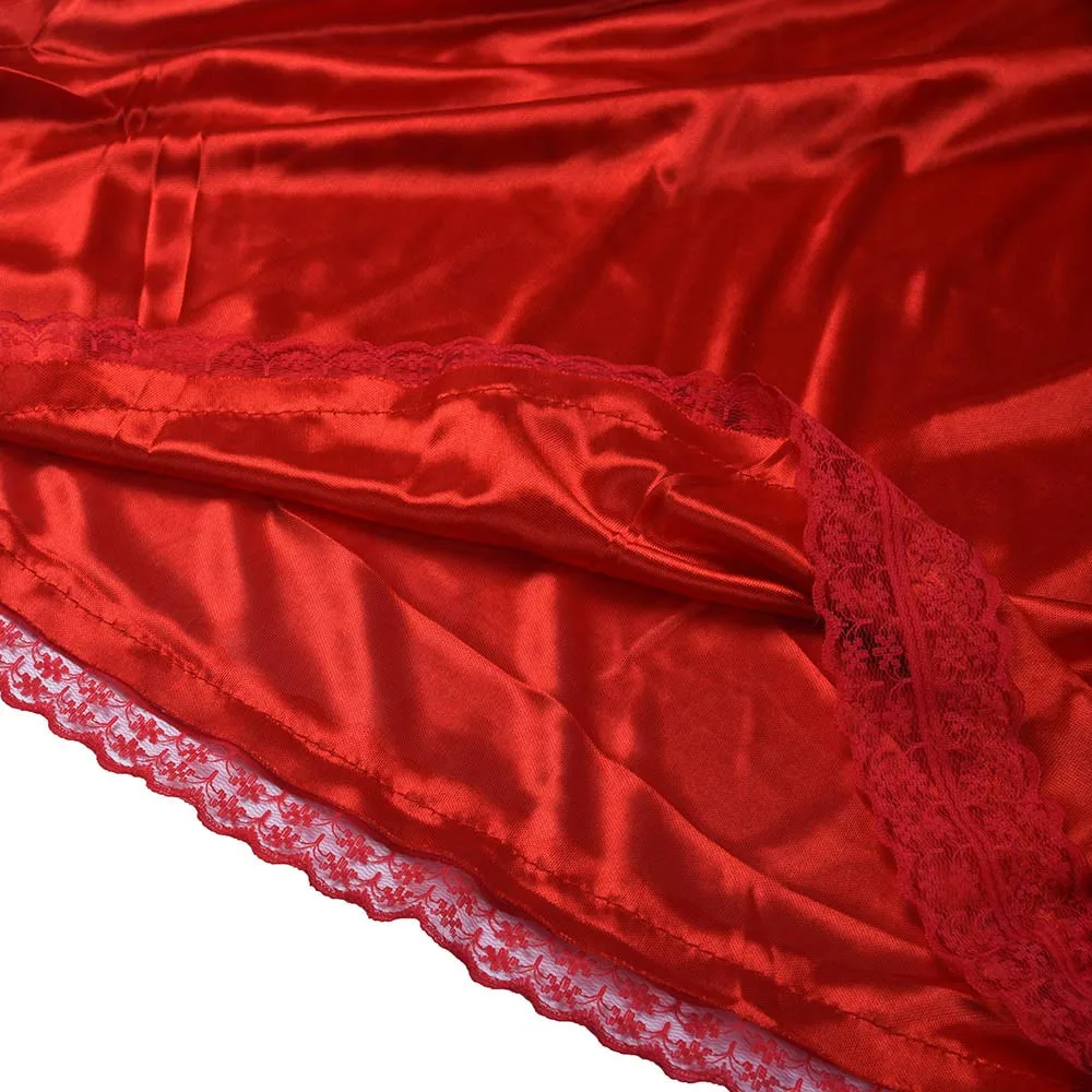 Одежда для сна Sexy women Sexy Женская Сексуальная кружевная ночная рубашка, мини-платье стрейч, кокетливое ночное белье, плюс размер, ночная рубашка для женщин