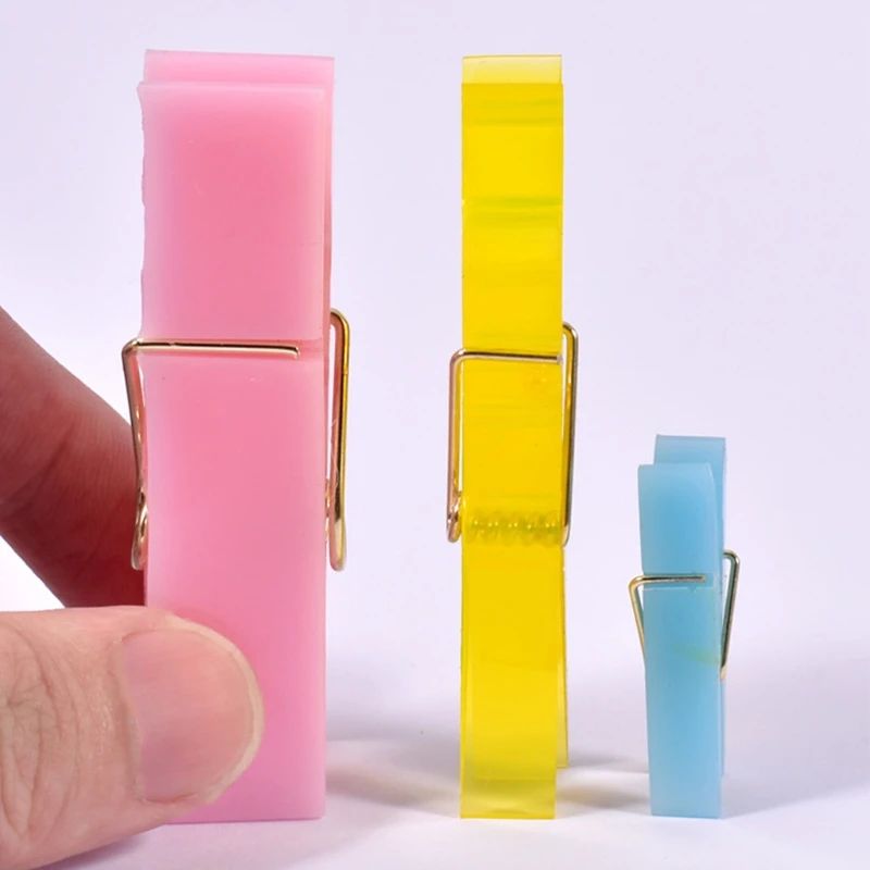 

Crystal Epoxy Resin Mold Clips Clamps Silicone Mould DIY Crafts Jewelry Making Tool