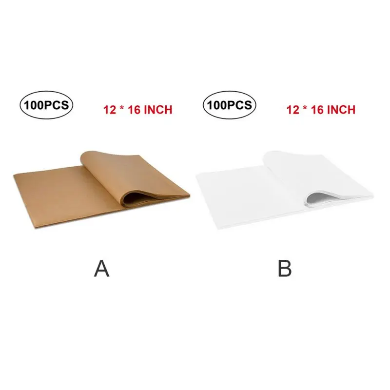 

Baking Silicone Oil Paper Barbecue Nonstick Steam Paper Air Fryer Pad Parchment 100 Sheets