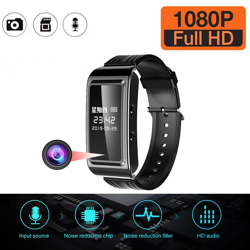 

DV наручные Ремешки камера портативные мини-часы видеокамера Видео Аудио Регистратор 1080P микро-камера безопасности Карманный корпус запись ...