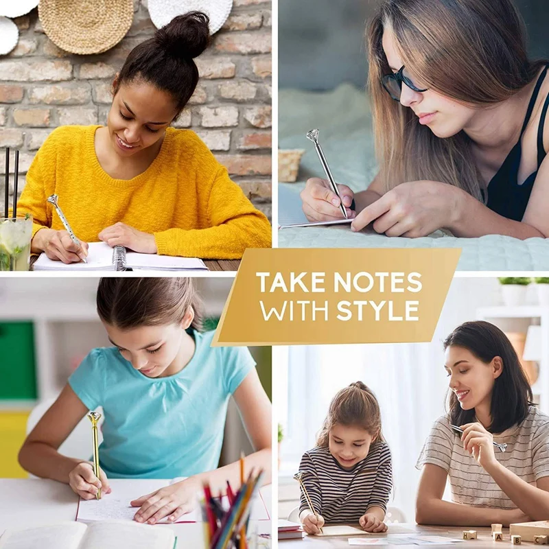 Большая фотография 16 чернильных стержней для ручек (синий черный) 8 необычных