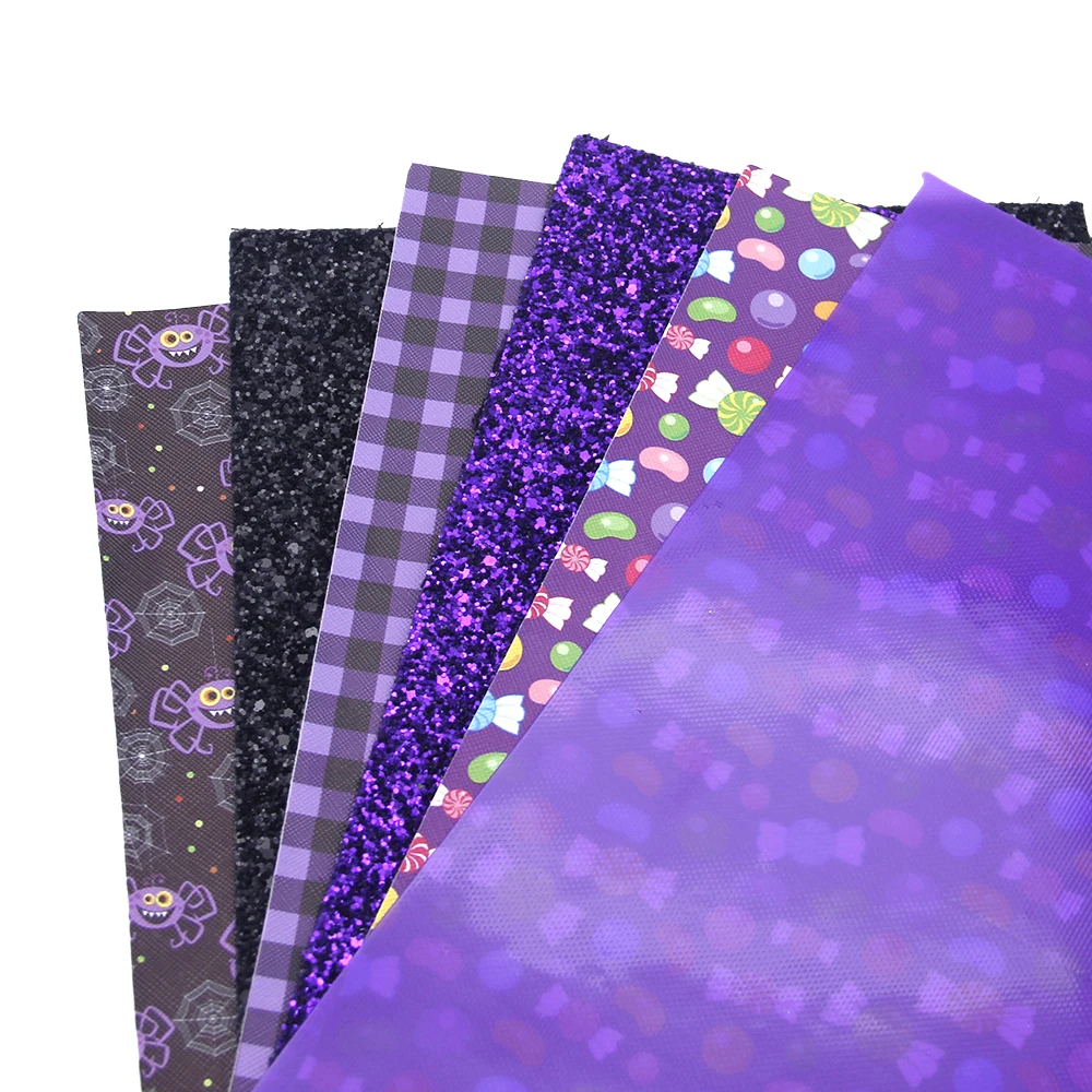 

David accessories 20*33cm dot faux artificial Synthetic leather fabric hair bow diy decoration crafts 6piece/set,1Yc7297