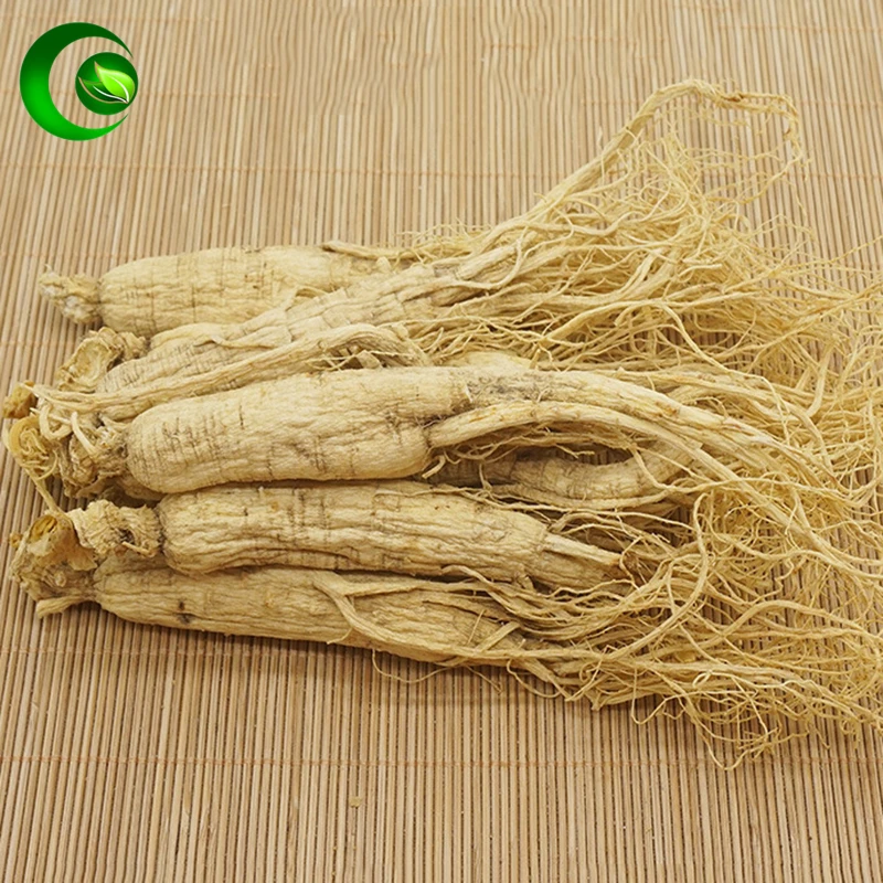 Натуральный натуральный сухой корень белого женьшеня 16 лет китайский горного