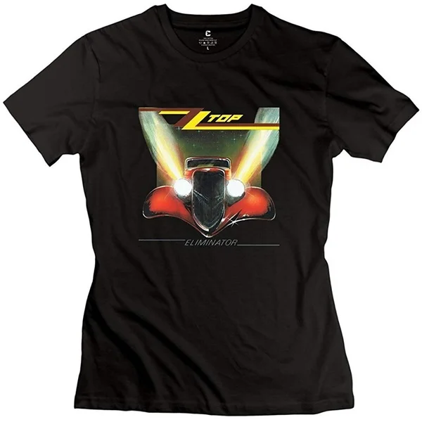 

Women Zz Top Band Logo T-Shirt 100% Cotton Swag