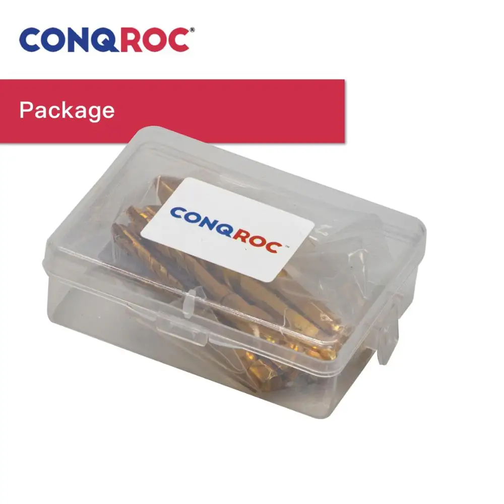 Набор сверл YG8 из зеркального стекла с титановым покрытием комплект 5 насадок