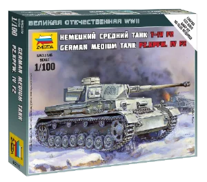Сборная модель ZVEZDA &quotНемецкий танк T-4 F2&quot 6251 | Игрушки и хобби