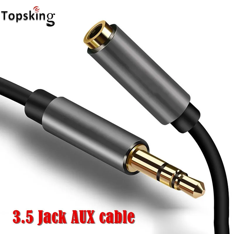 Высококачественный Удлинительный аудиокабель 3 5 мм разъем для наушников типа