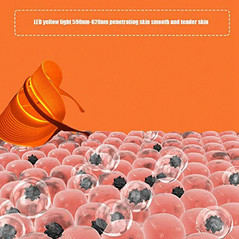 Светодиодный светильник для маска лица терапевтическая коллаген омолаживающий