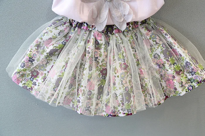 Комплекты одежды для девочек LOVE DD &amp MM новая летняя одежда 2020 футболка с цветами +