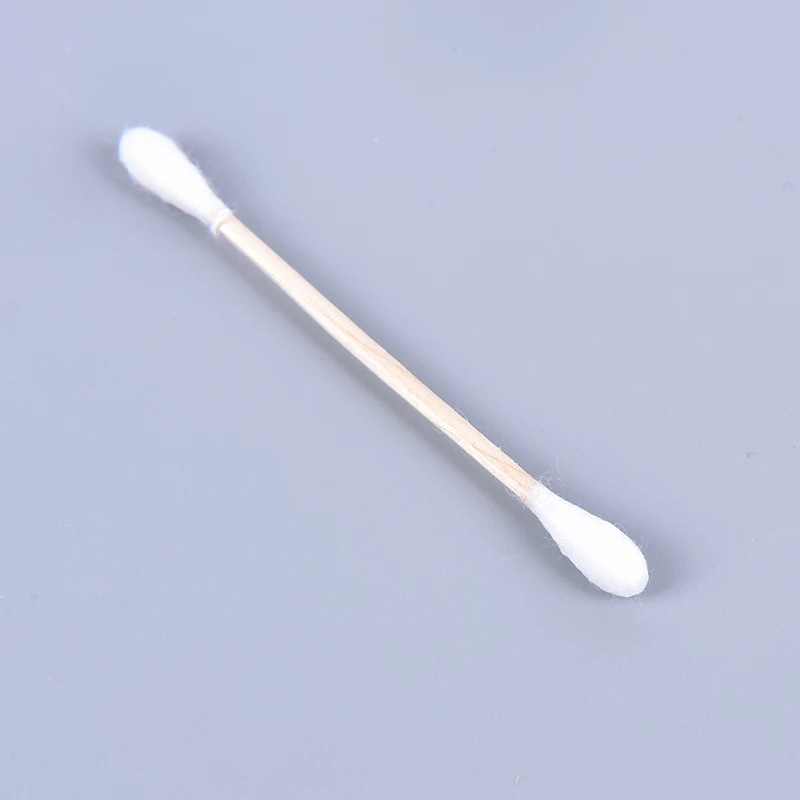 

Double Head Cotton Swabs Buds Tip Medical Wood Sticks Nose Ears Cleaning Health