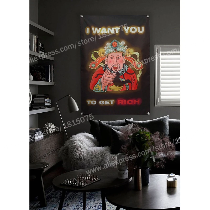 Я хочу чтобы вы получили большой флаг из полиэстера 3*5 футов 96*144 см подвесное