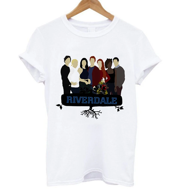 

Women's fashion Riverdale printed T-shirt female personality Archie Betty Jughead Jones Veronica short-sleeved T-shirt top women