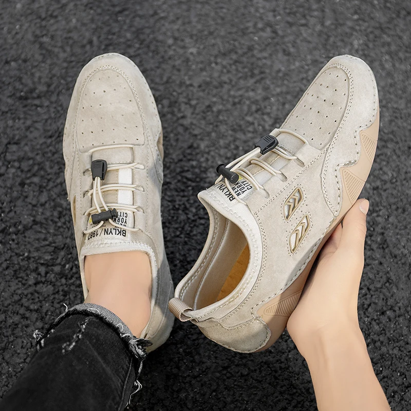 

Lightweight Loafers Shoes Men Summer Comfy Slip-On Men Casual Shoes Footwear Brand Leather Fashion Men Shoes