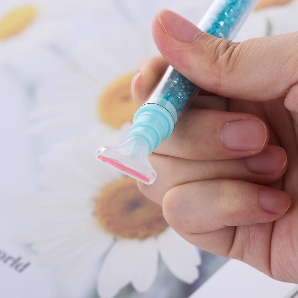 1 шт. 5D алмазная живопись точечная Дрель Ручка Двойная Головка ручка DIY Вышивка