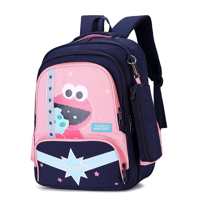 Большие вместительные детские школьные сумки для девочек и мальчиков, водонепроницаемый прочный и дышащий студенческий рюкзак для 3-6 класс...