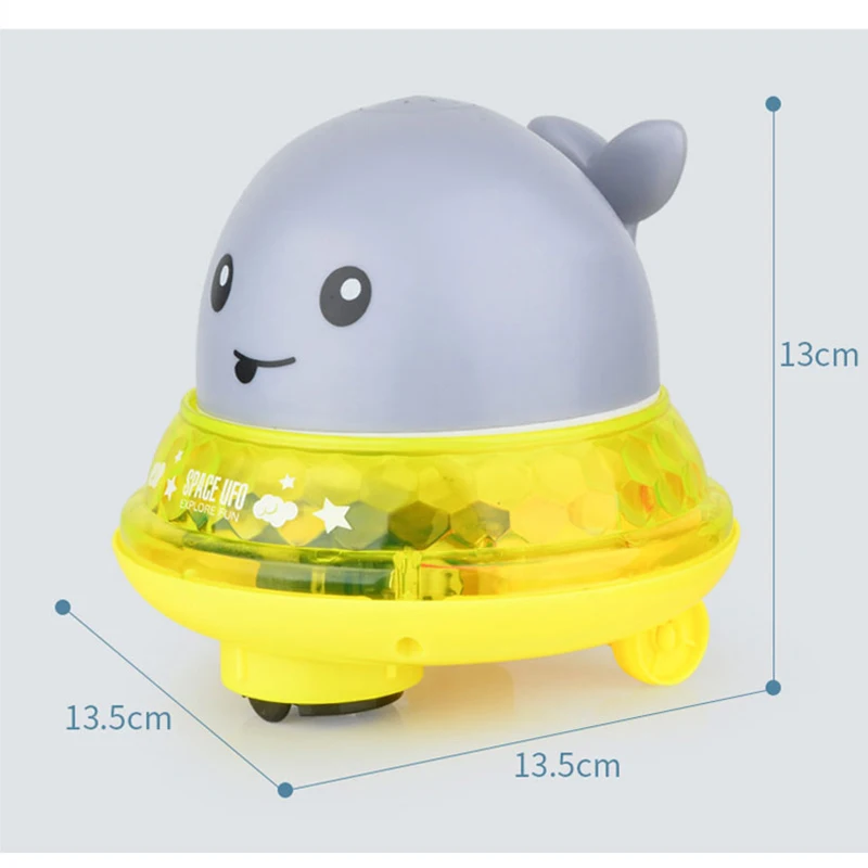 

Baby Bath Flashing Light And Spray Water Whale Toys Water Reaction Flashing Baby Bathroom Toys Lamp Bath Toys As Kids Gift