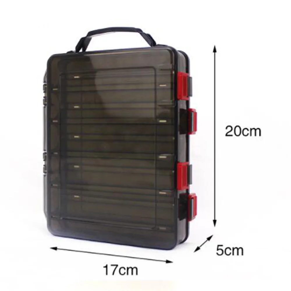 

Practical 10 Compartments Fishing Lure Box Multifunctional Fishing Box Hooks Spoons Storage Boxes Lure Box Fishing Tackle Tool