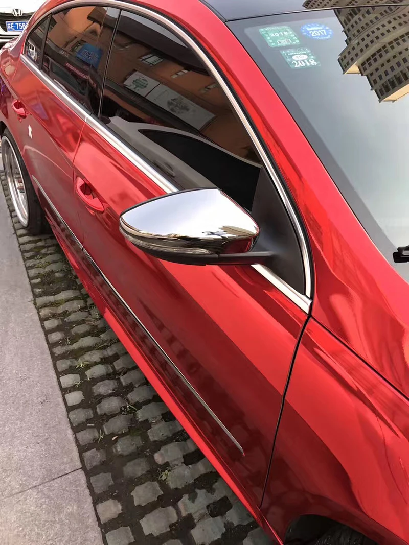 1 пара крышка зеркала заднего вида для VW Passat B7 CC ARETON Jetta Scirocco Beetle Вольфрамовая сталь черный материал 2010
