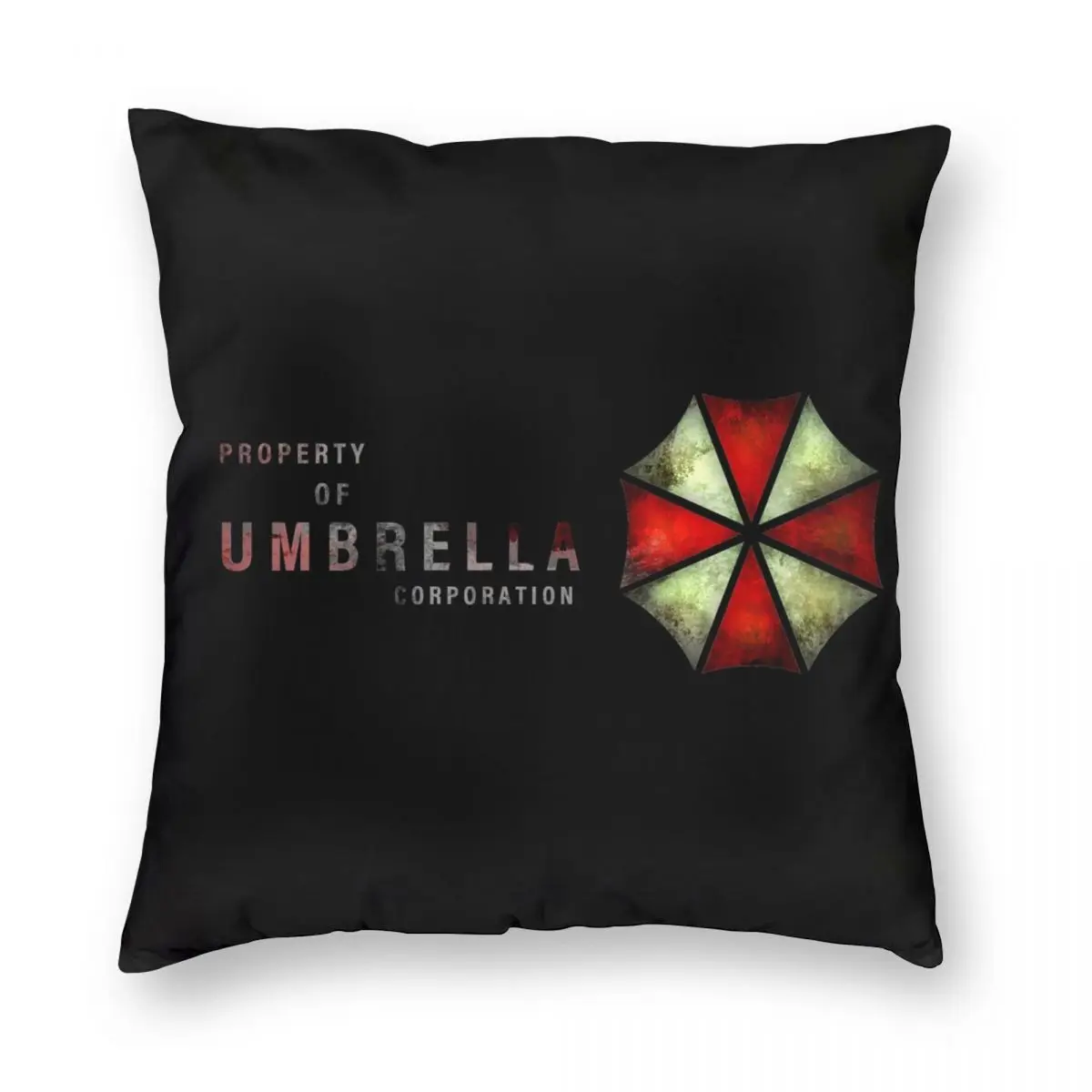

Umbrella Corporation Corp Pillowcase Printing Fabric Cushion Cover Decorative Pillow Case Cover Home Zippered 45*45cm