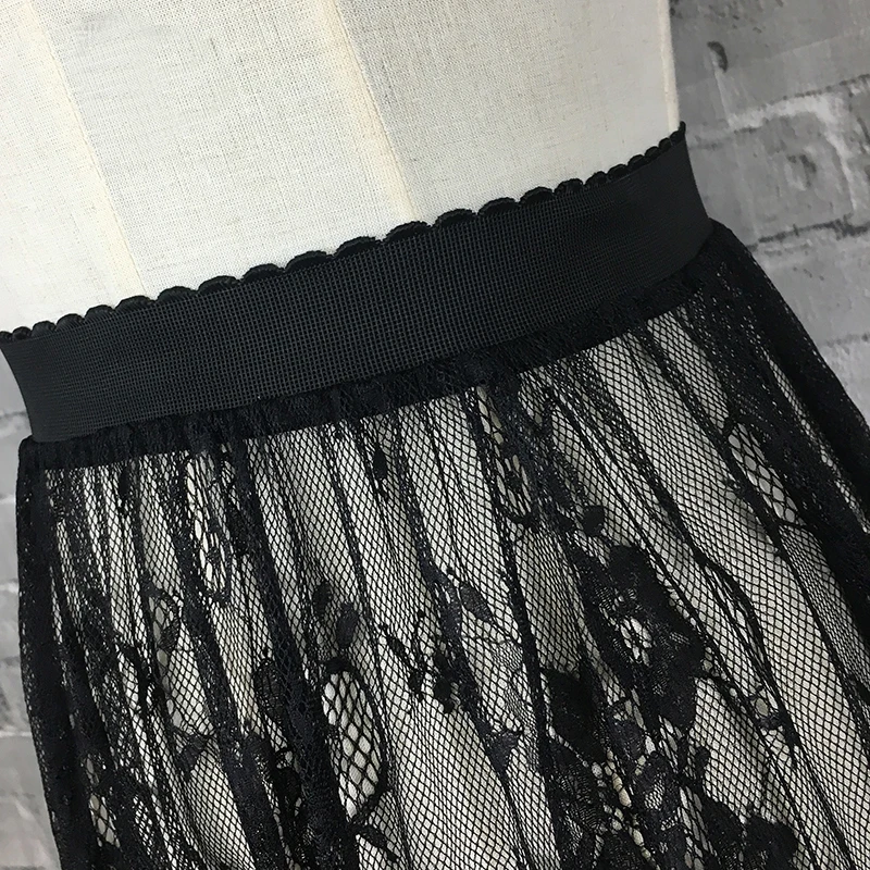 Кружевное нижнее белье средней длины Осень зима однослойное большие