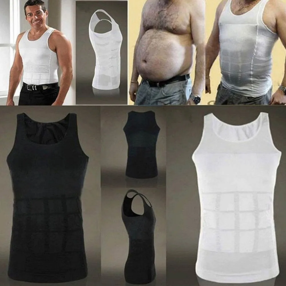 2019 Для мужчин корсет Body обертывания для похудения Пояс утягивающий жилет живота